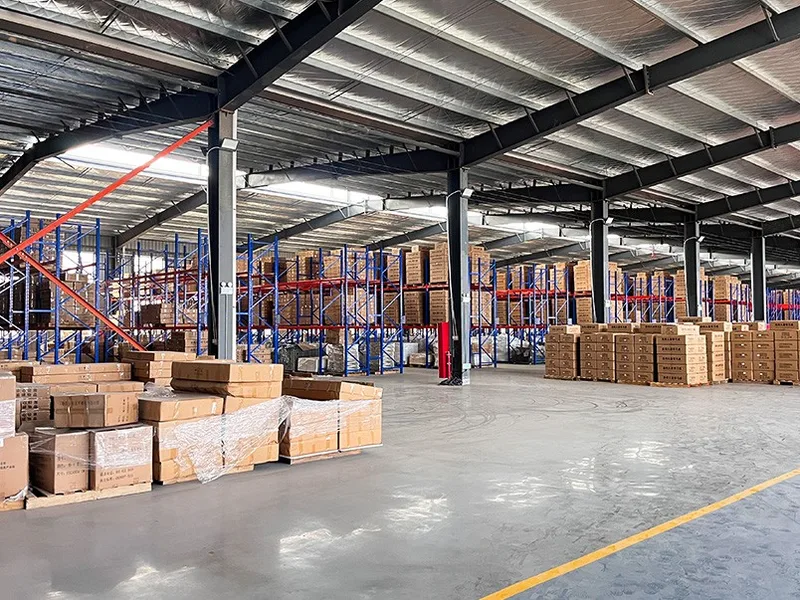Bulk warehouse and loading area